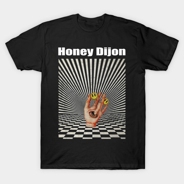 Illuminati Hand Of Honey Dijon T-Shirt by Beban Idup